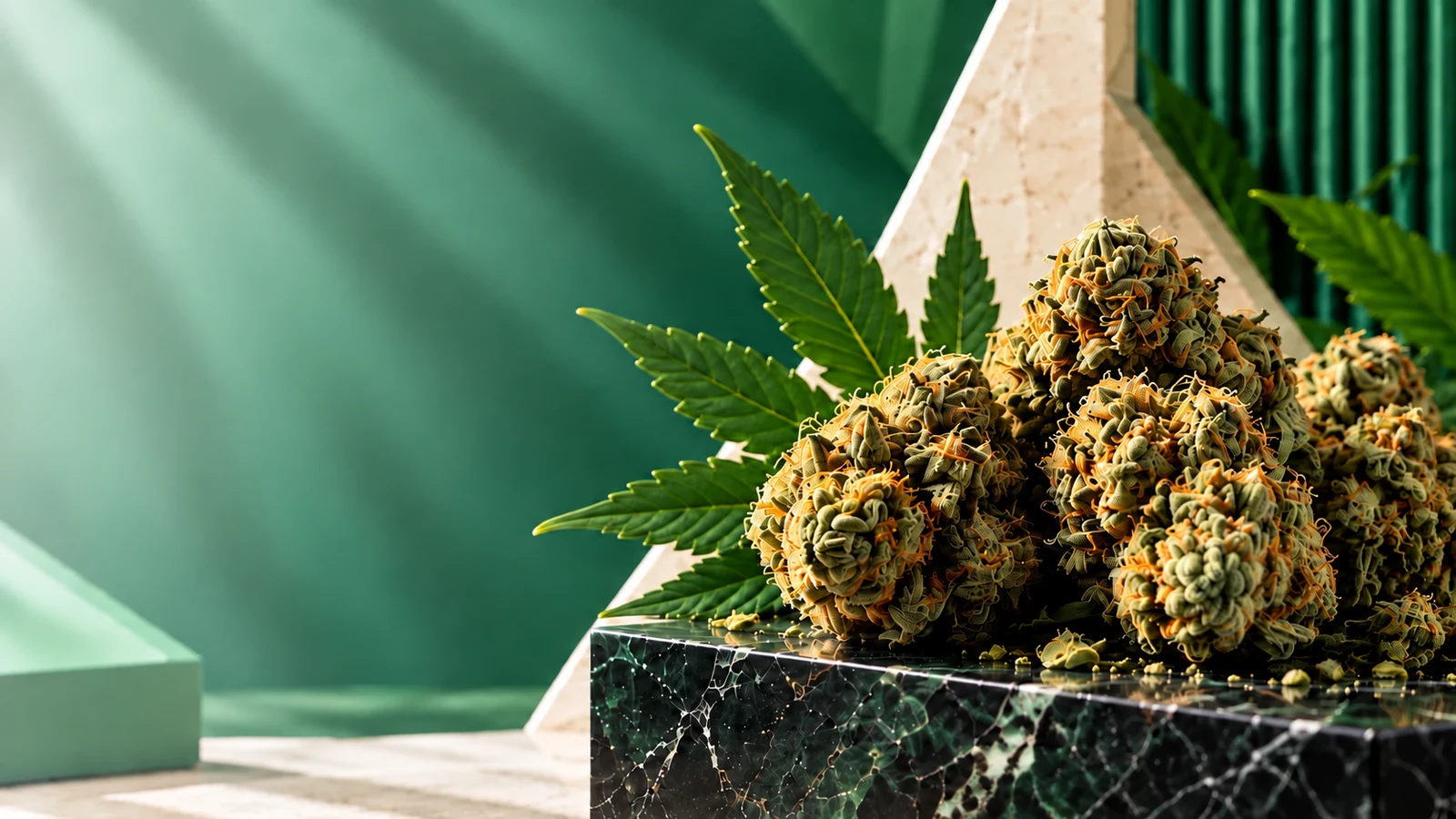 THCa flower collection