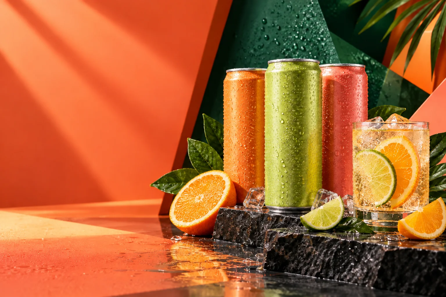 Drinks collection at Nature's Organic Dispensary