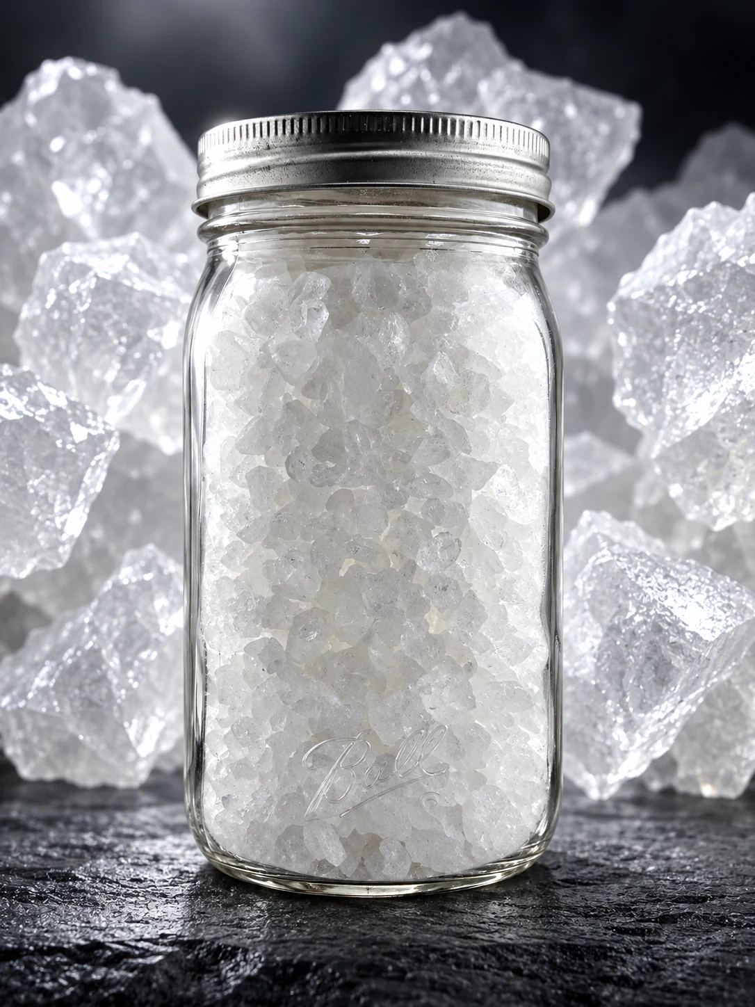THCa diamonds photographed for the Nature's Organic concentrate catalog